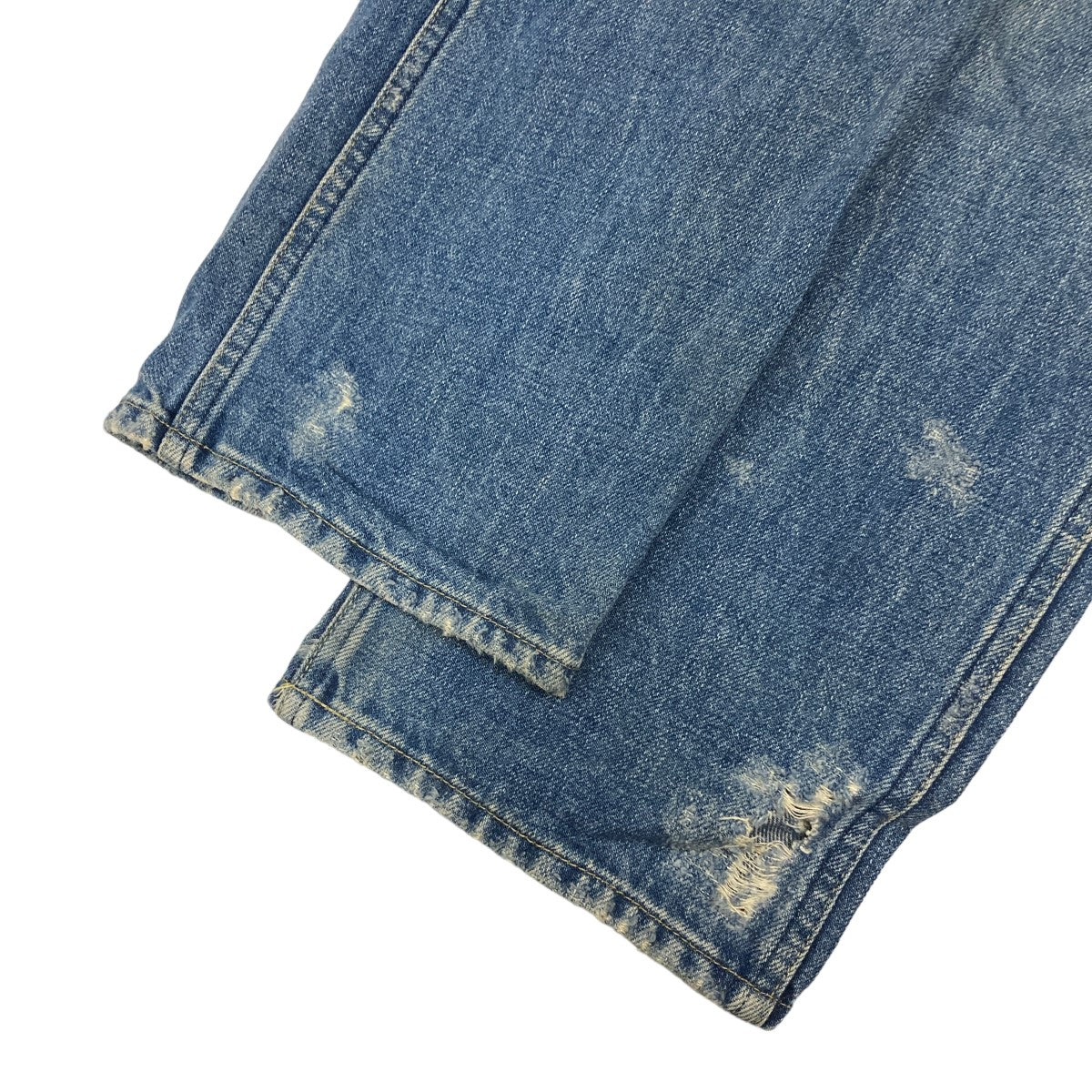 Needles(ニードルス) ASSORTEDPATCHESSTRAIGHTJEAN-13oz C L DENIM パッチワークデニム kp139 ワッペン付きデニムパンツKP139 KP139 インディゴ サイズ M｜【公式】カインドオルオンライン ブランド古着・中古通販【kindal】