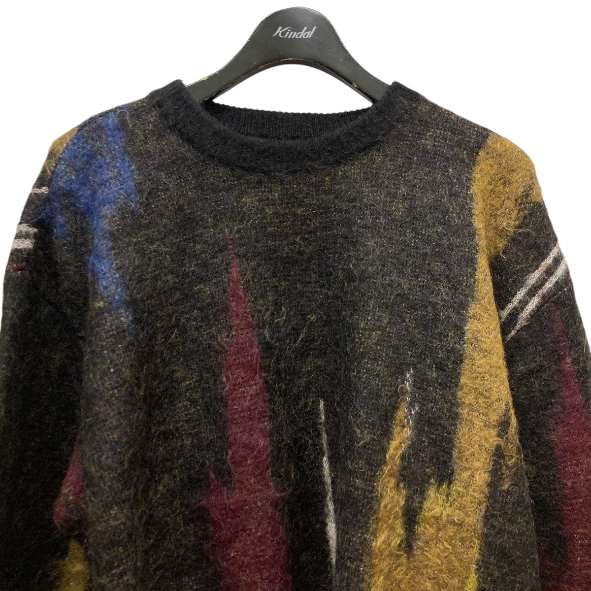 YOKE(ヨーク) 22AWSTILL JACQUARD CREWNECKモヘアニットYK22AW0415S