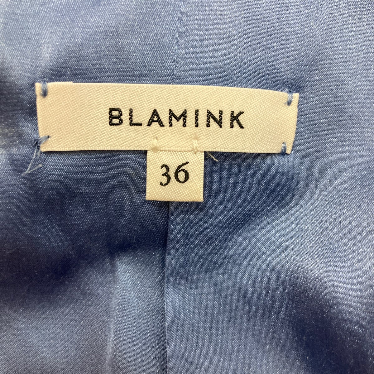 BLAMINK(ブラミンク) S C CHECK NSL OPチェック柄ロングワンピース7926-230-0205 7926-230-0205  ベージュ×ブルー サイズ 36｜【公式】カインドオルオンライン ブランド古着・中古通販【kindal】