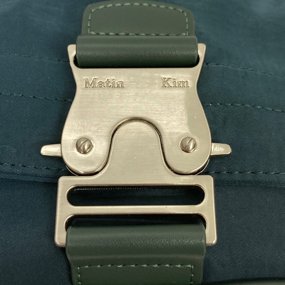 Matin Kim(マーティンキム) MINI BUCKLE BAGミニバックルショルダーバッグ ダークグリーン サイズ  16｜【公式】カインドオルオンライン ブランド古着・中古通販【kindal】