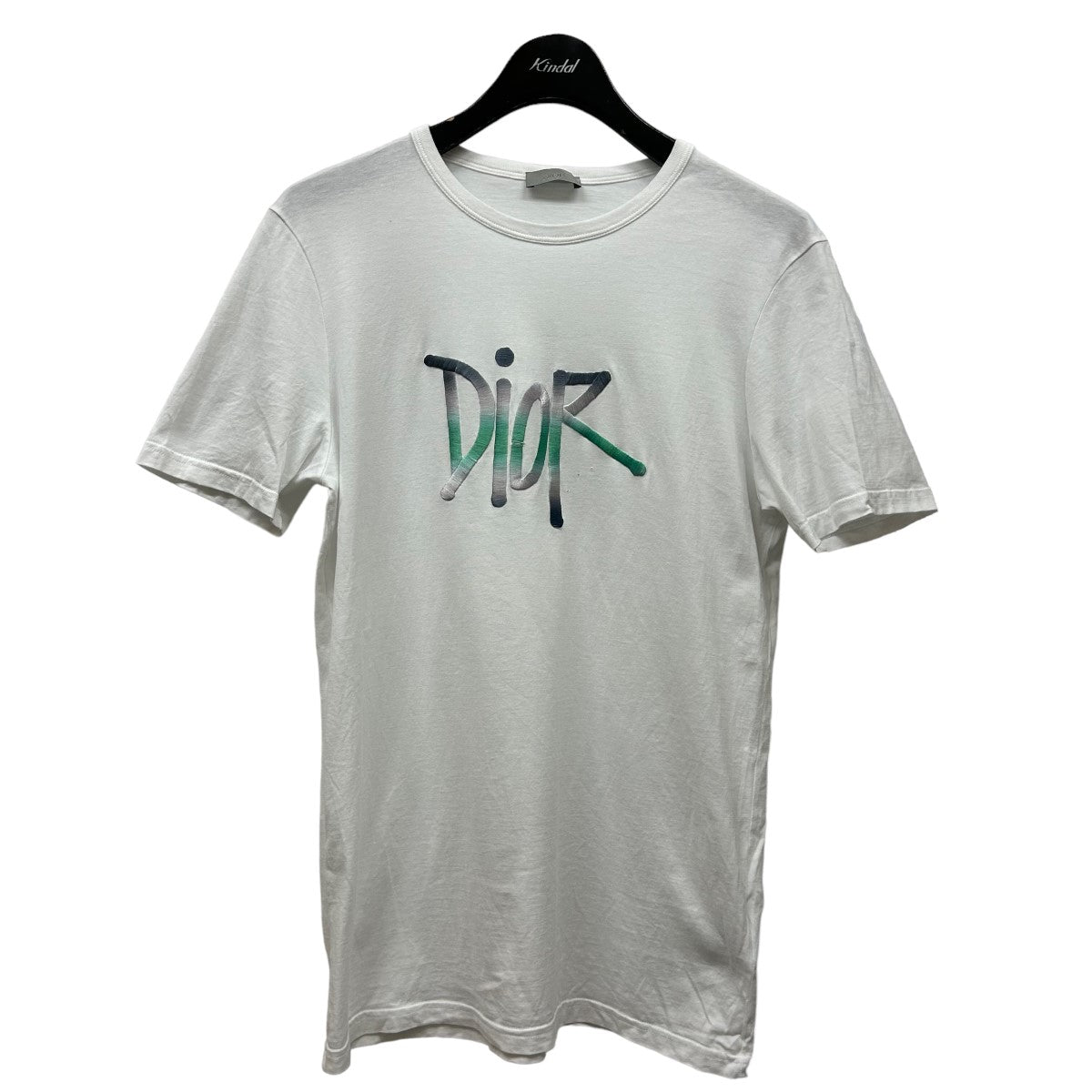 DIOR(ディオール) Embroidered Logo Teeロゴ刺しゅうＴシャツ033J600D0589