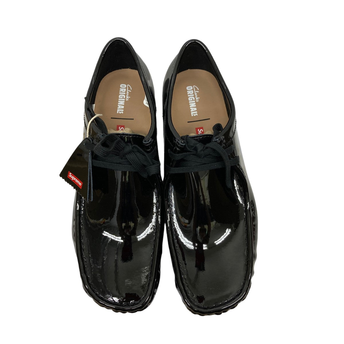 CLARKS×Supreme 24SSPatent Leather Wallabeeエナメルワラビーシューズ ブラック サイズ  27.5｜【公式】カインドオルオンライン ブランド古着・中古通販【kindal】