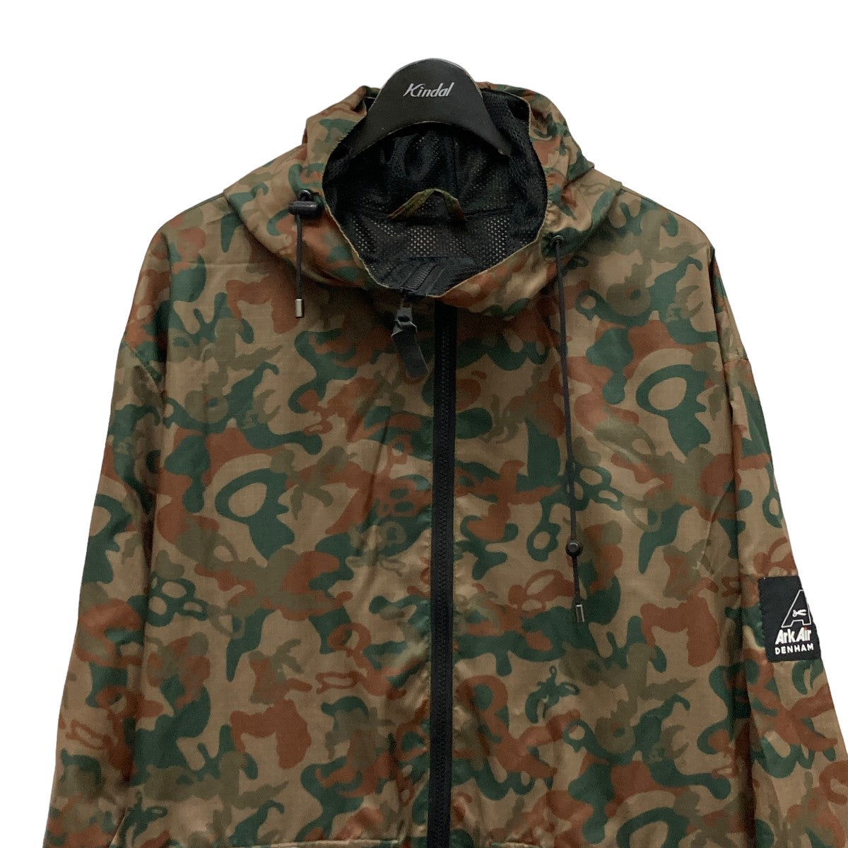 Denham×ArkAir RAIN SHIELD JACKET DXANRカモ柄パーカー01-22-01-20-120  01-22-01-20-120 カーキ×オリーブ サイズ M｜【公式】カインドオルオンライン ブランド古着・中古通販【kindal】