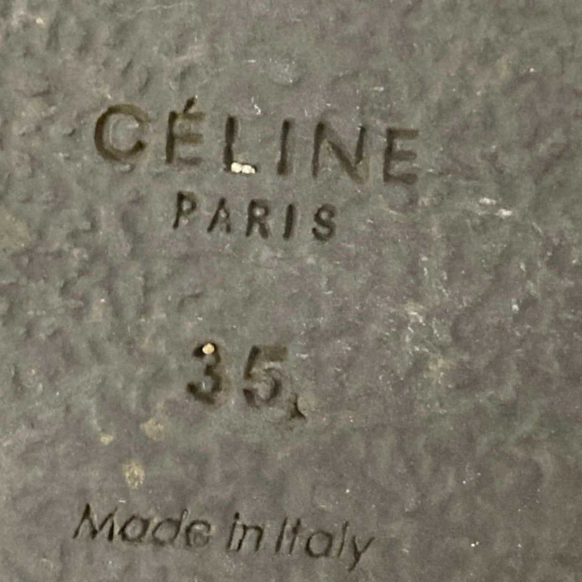 CELINE(セリーヌ) フィービー期レザーサンダル