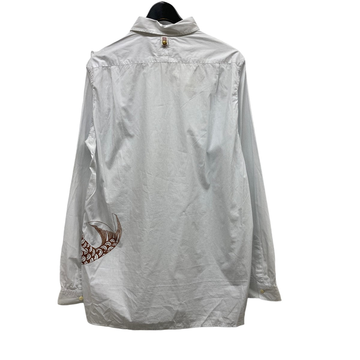 17AWLongrider Shirt KOI KOI H．P．ストライプ鯉プリントシャツ0117205011013