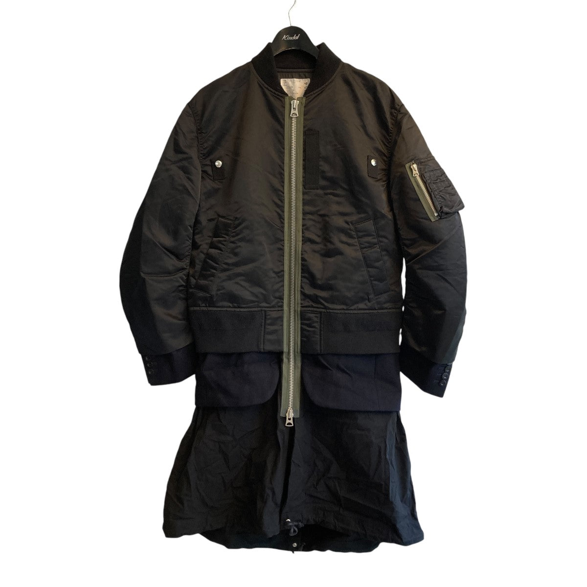 sacai(サカイ) 20AWNylon Twill Coatドッキングma-1ジャケット20-02354M