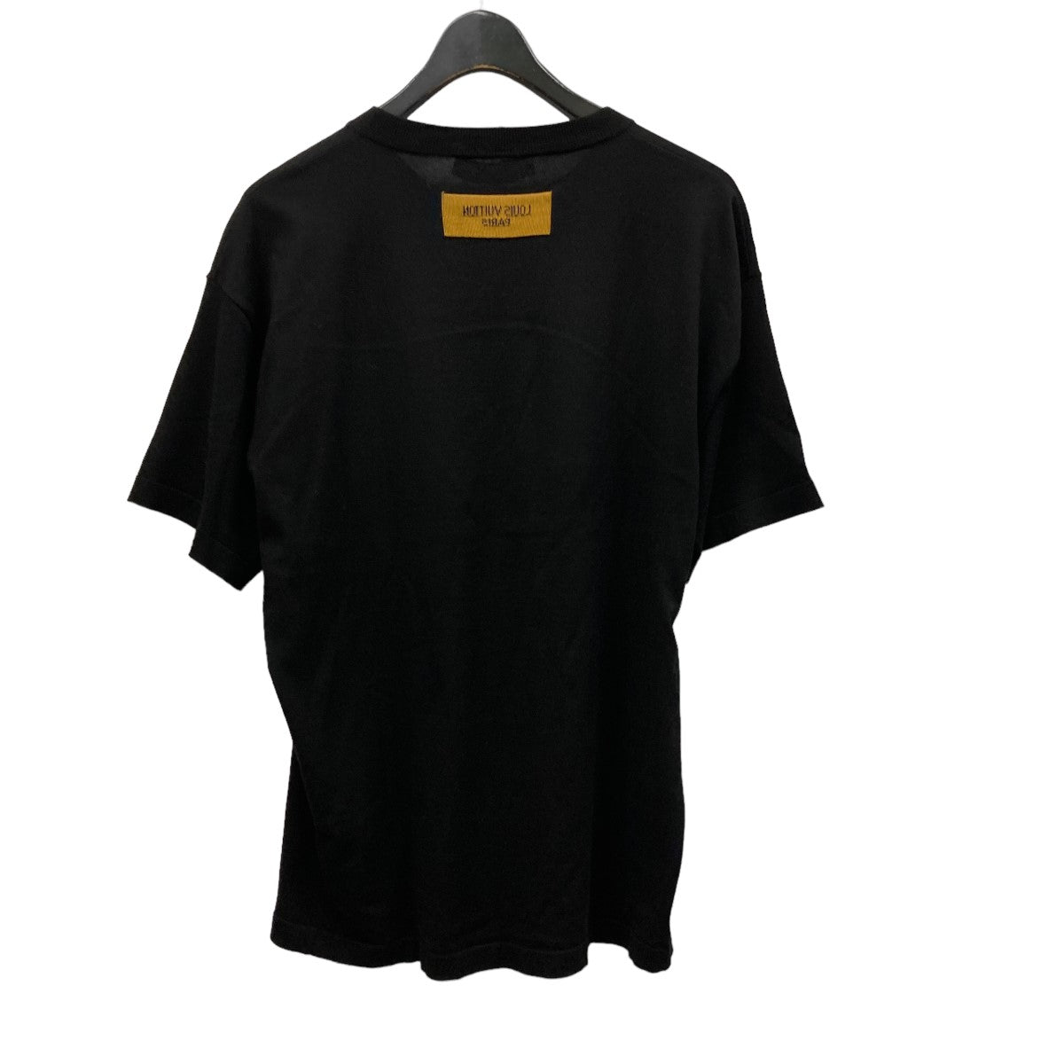 LOUIS VUITTON ロゴ半袖ニットRM221 JS5 HMN81W の古着・中古アイテム