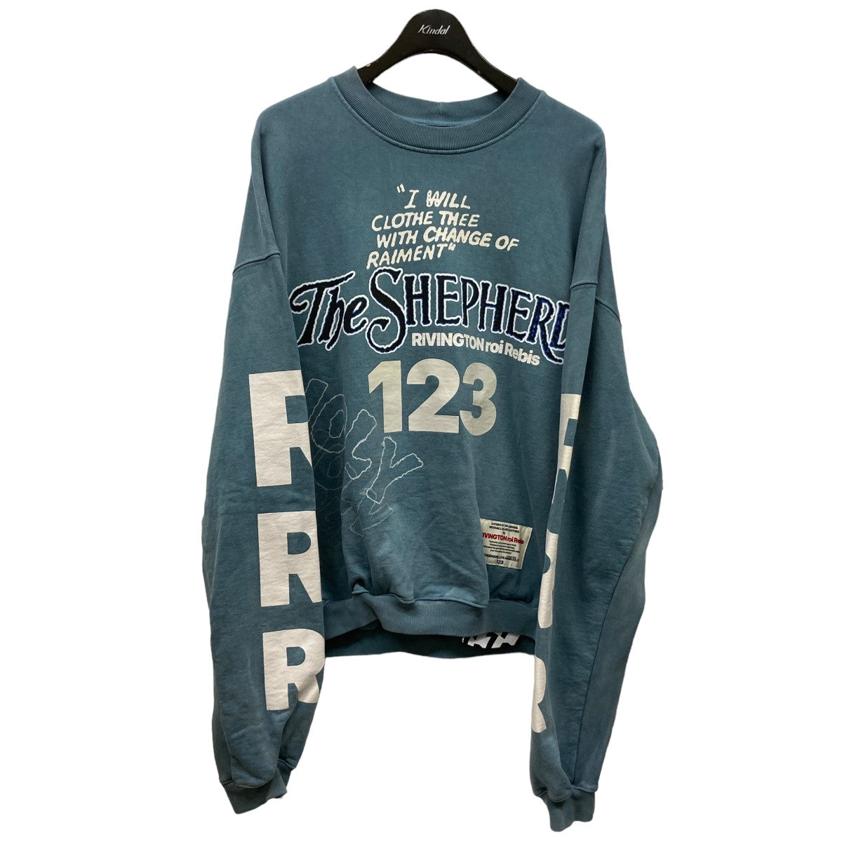 HOLY CLUB HOODIEロゴプリントクルーネックスウェット