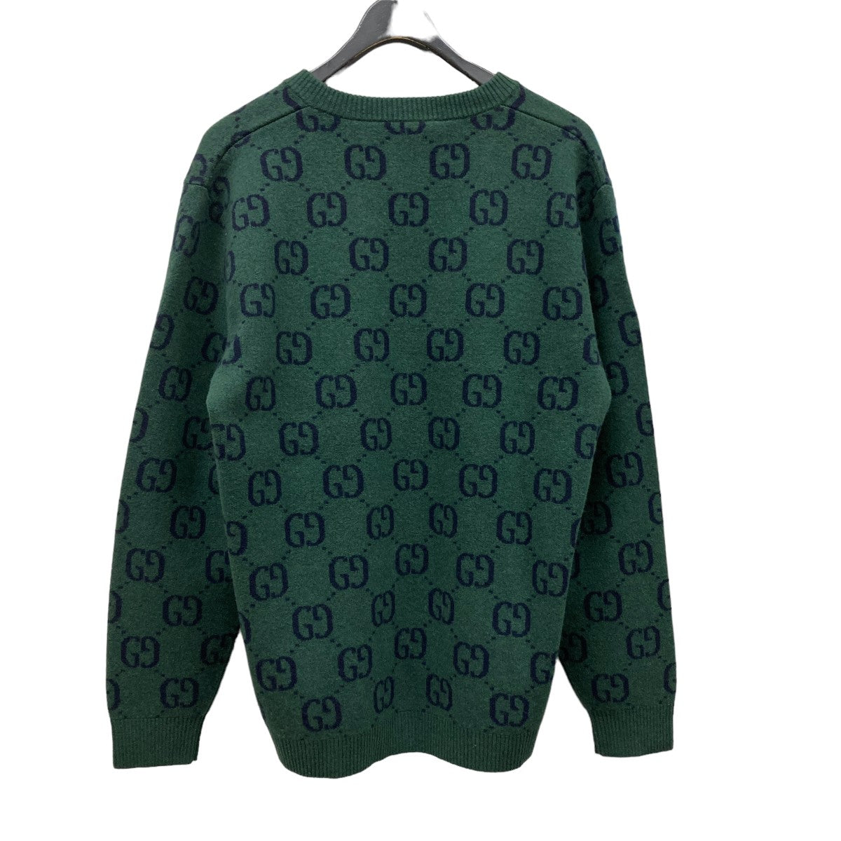 GUCCI(グッチ) GG総柄ロゴVネック ニット678942