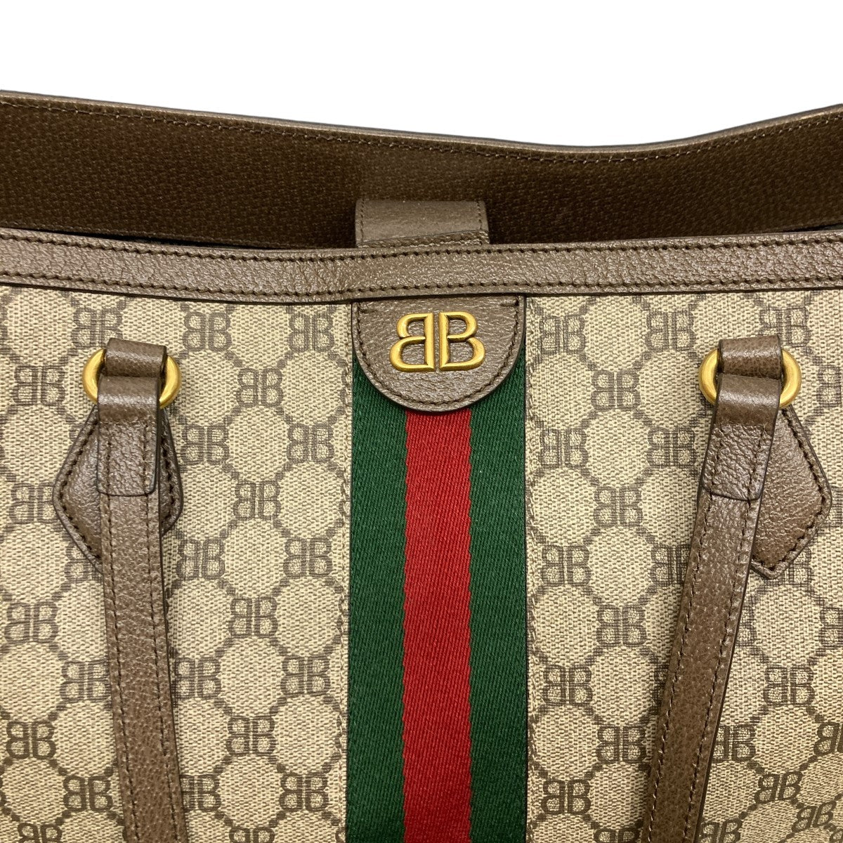 GUCCI×BALENCIAGA トートバッグ680125 680125 - ベージュ