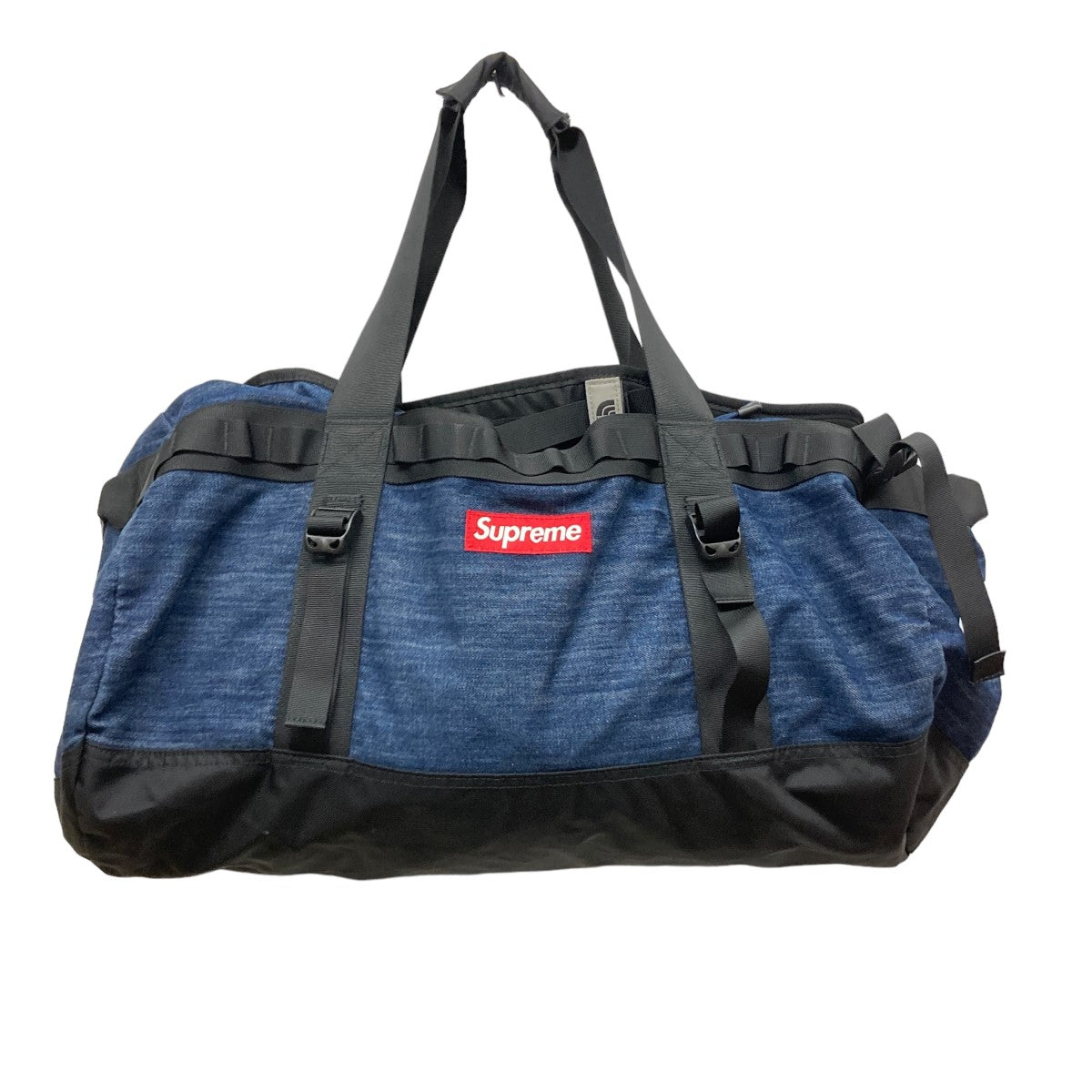 Supreme×THE NORTH FACE(シュプリーム×ザノースフェイス) Denim Base Camp Duffel Bagデニムダッフルバッグ