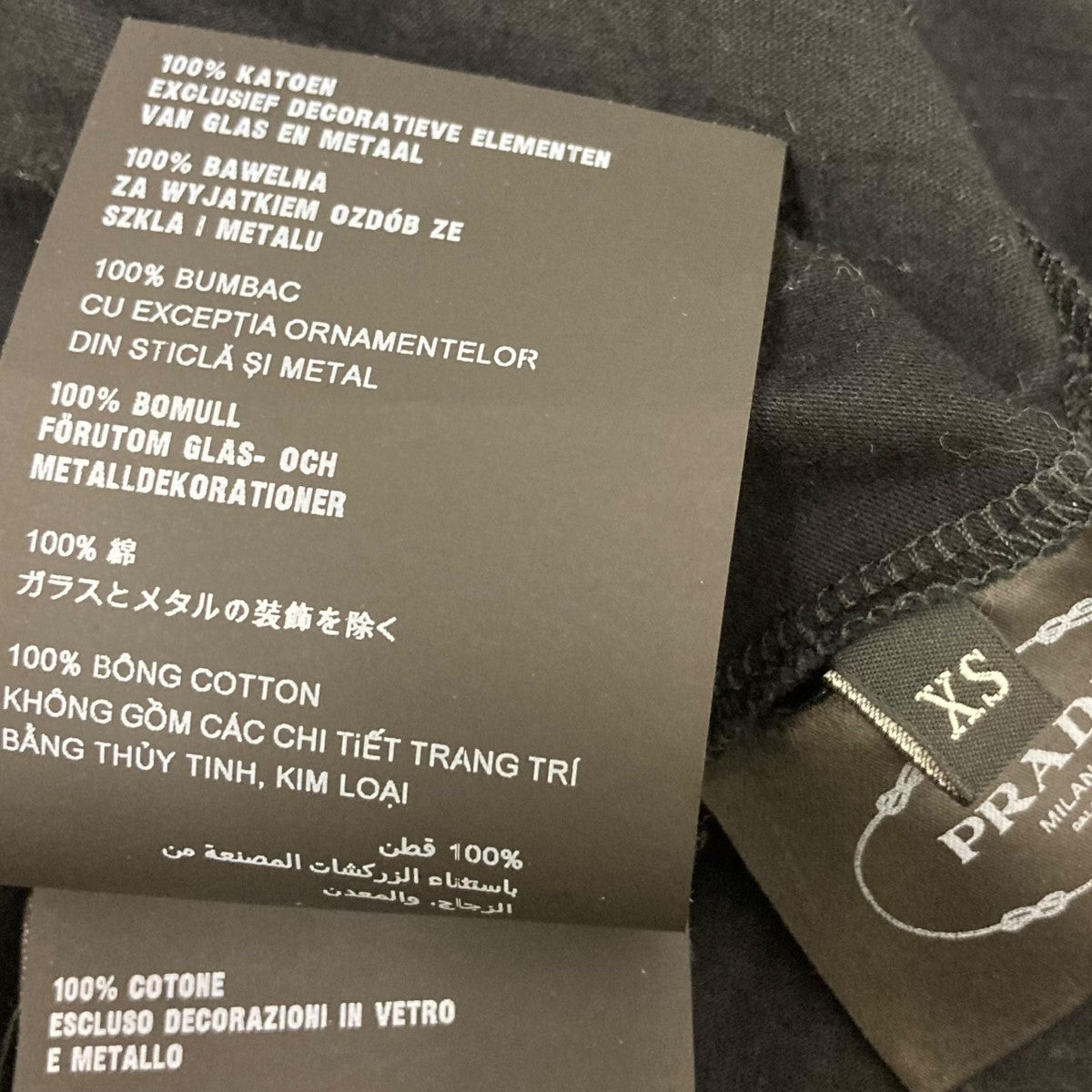 プラダ　ビンテージ　ビーズロゴTシャツ 楽天市場】PRADA プラダ（カラーブラック）（Tシャツ