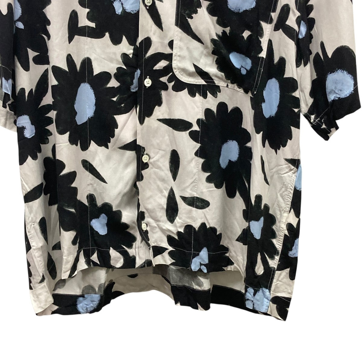 JACQUEMUS LE SPLASH 半袖フラワープリントシャツ JACQUEMUS LE SPLASH フラワープリント半袖シャツ