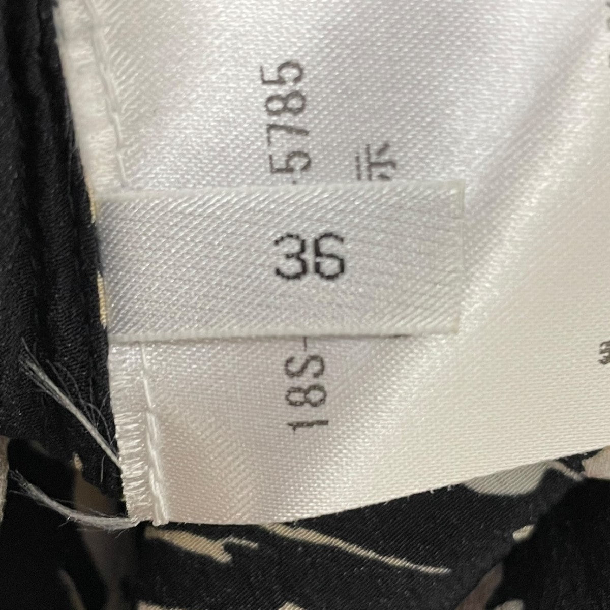花柄シルクブラウス18S-G102-5785