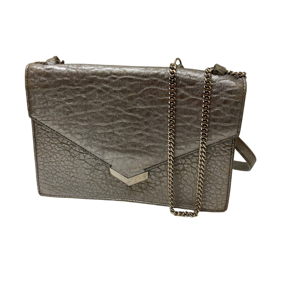 JIMMY CHOO 2way スパンコール ショルダー&クラッチバッグ