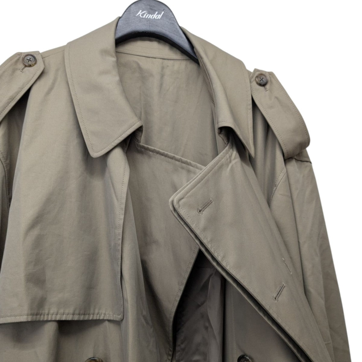 ジャケット・アウター stein /OVERSIZED OVERLAPED TRENCH COAT/S stein /OVERSIZED OVERLAPED TRENCH COAT/S