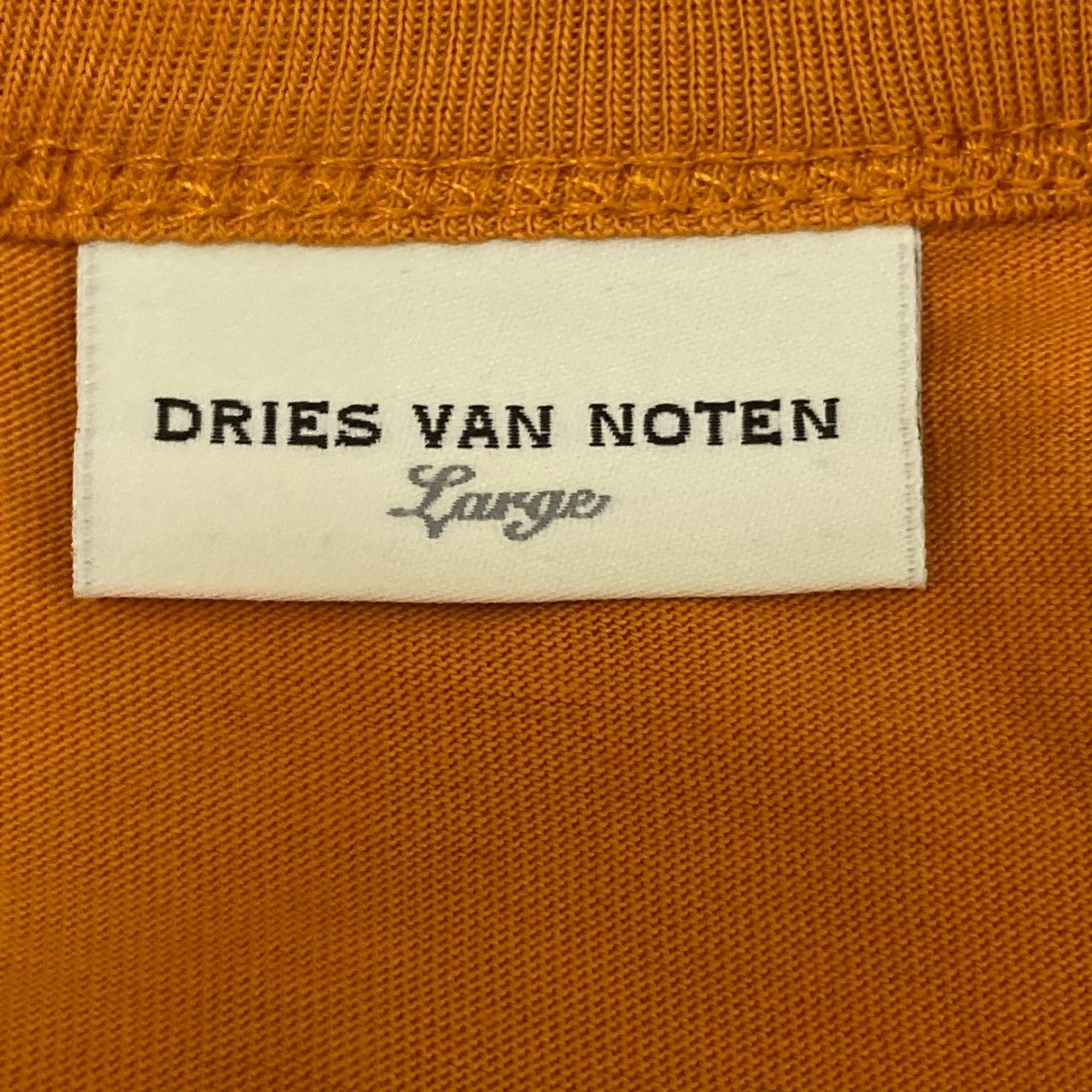 DRIES VAN NOTEN / Tシャツ フレーム プリント オーバーサイズ 8080000480493_2.jpg?v=