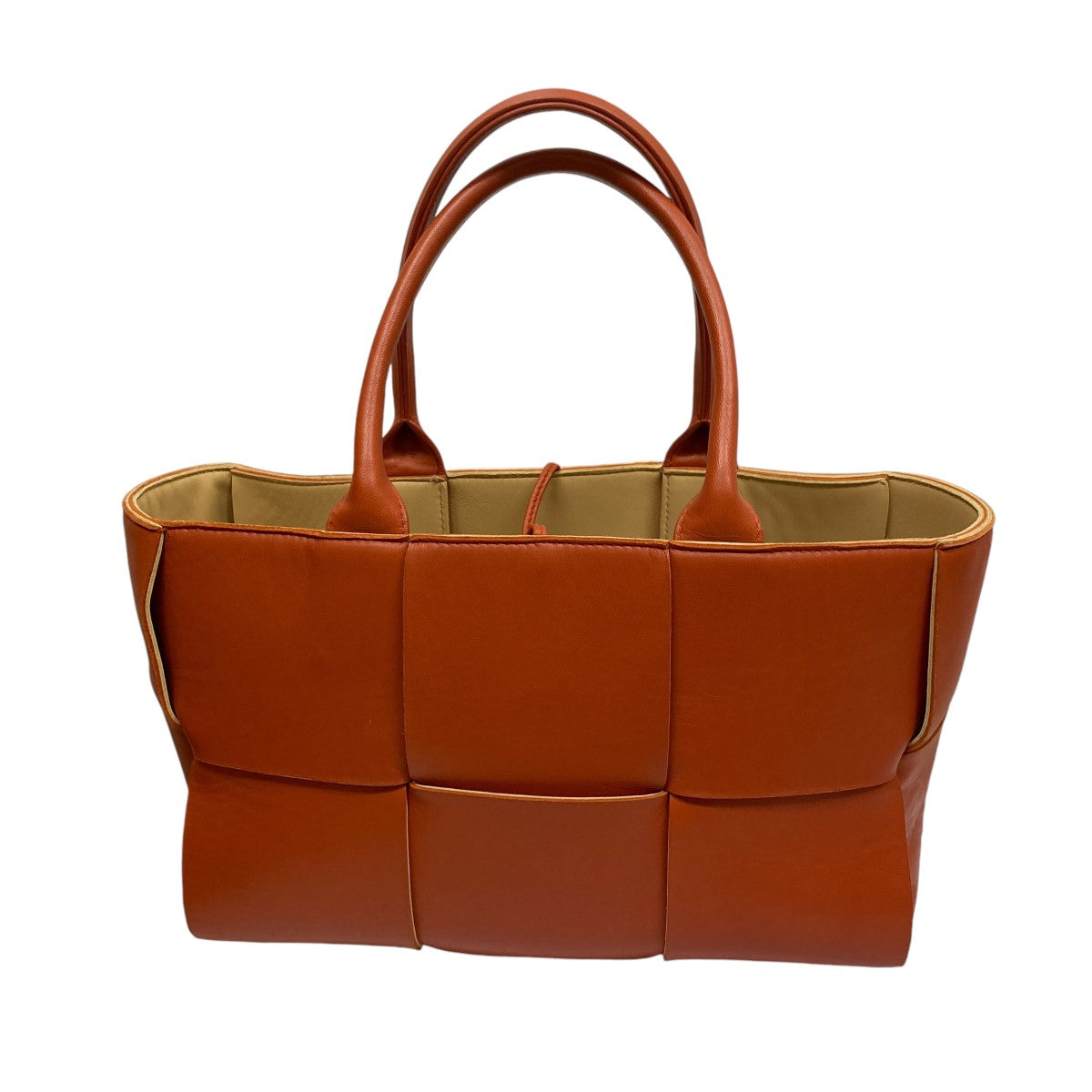 アルコ ミディアムイントレチャートレザートートバッグ