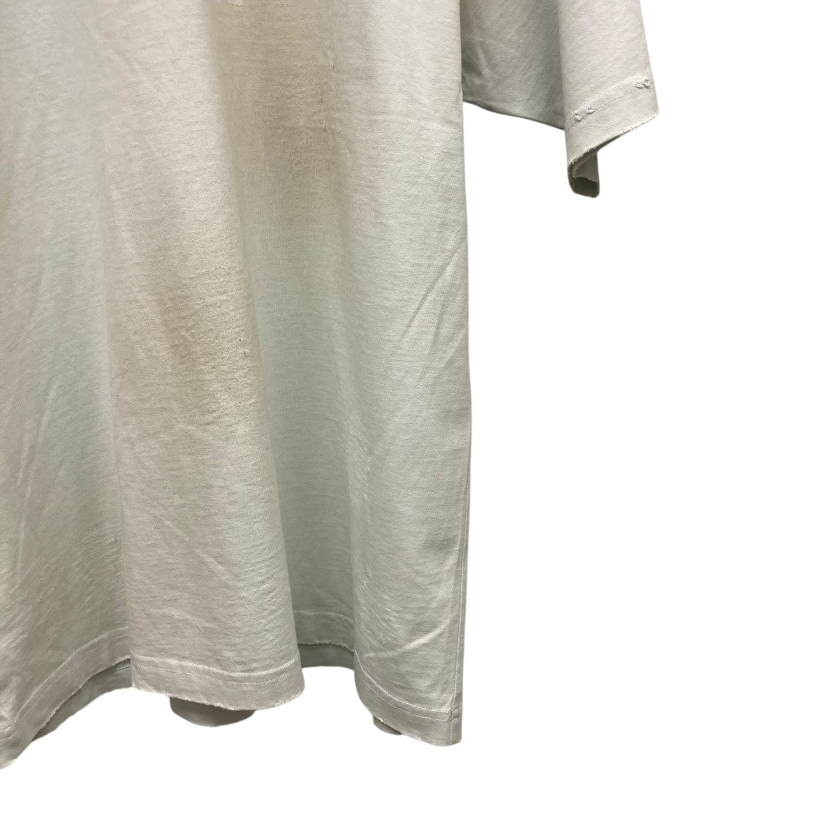 ダメージ加工プリントTシャツ739784