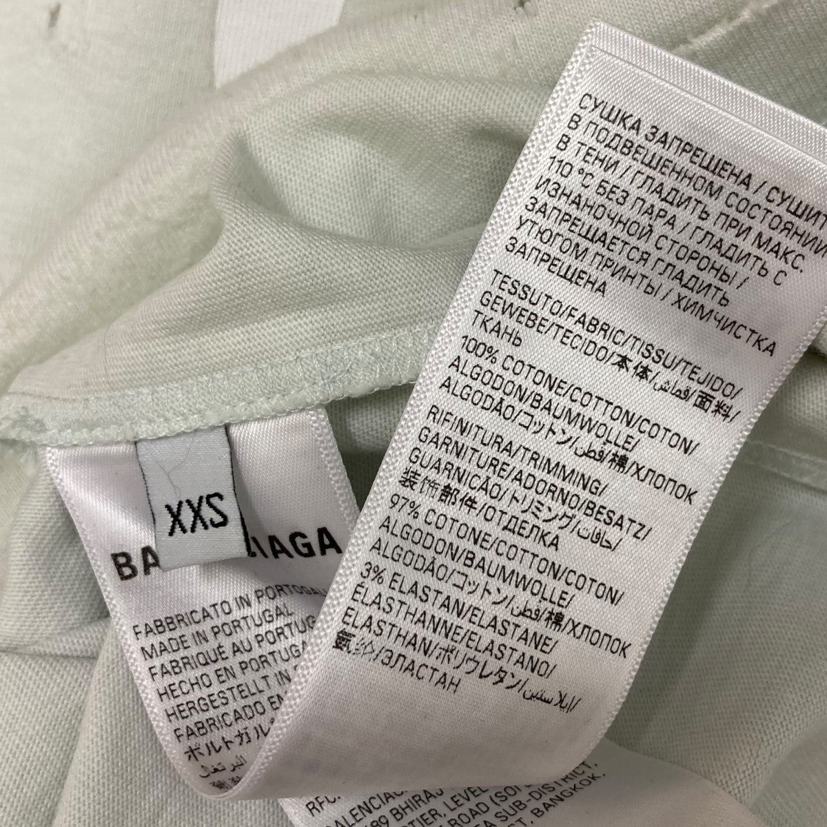 ダメージ加工プリントTシャツ739784