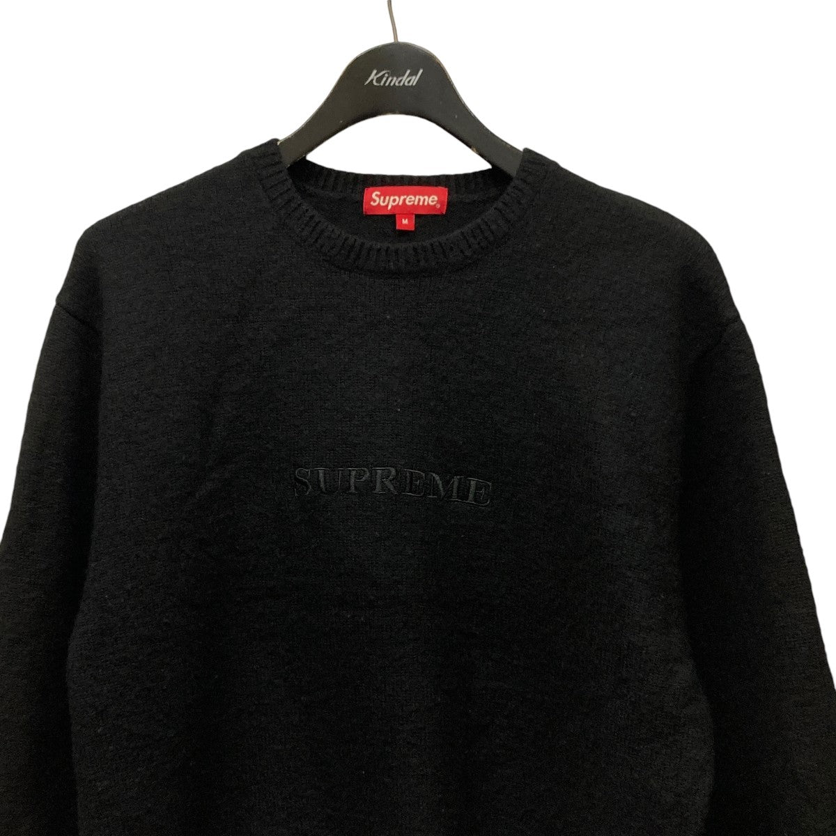 Supreme 古着・中古 シュプリームのPilled Sweater Black ロゴセーターです。