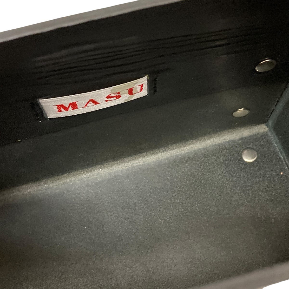MASU(エムエーエスユー) LEATHER CAKE MINI BAGチェーン
