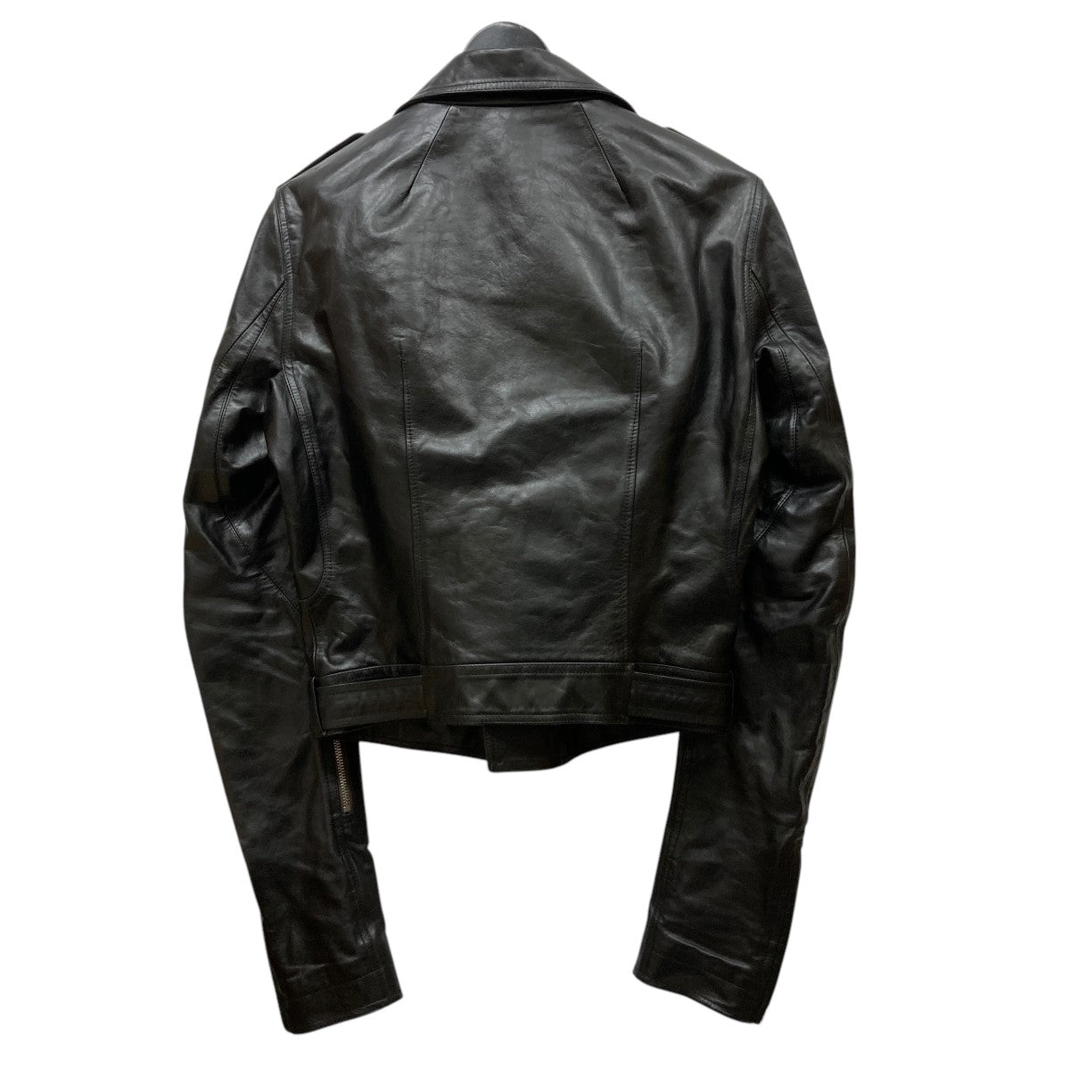 RICK OWENS(リックオウエンス) 21SSLUKE STOOGES JACKETダブルライダースジャケットRU21S6771-LGW  RU21S6771-LGW ブラック サイズ 48｜【公式】カインドオルオンライン ブランド古着・中古通販【kindal】