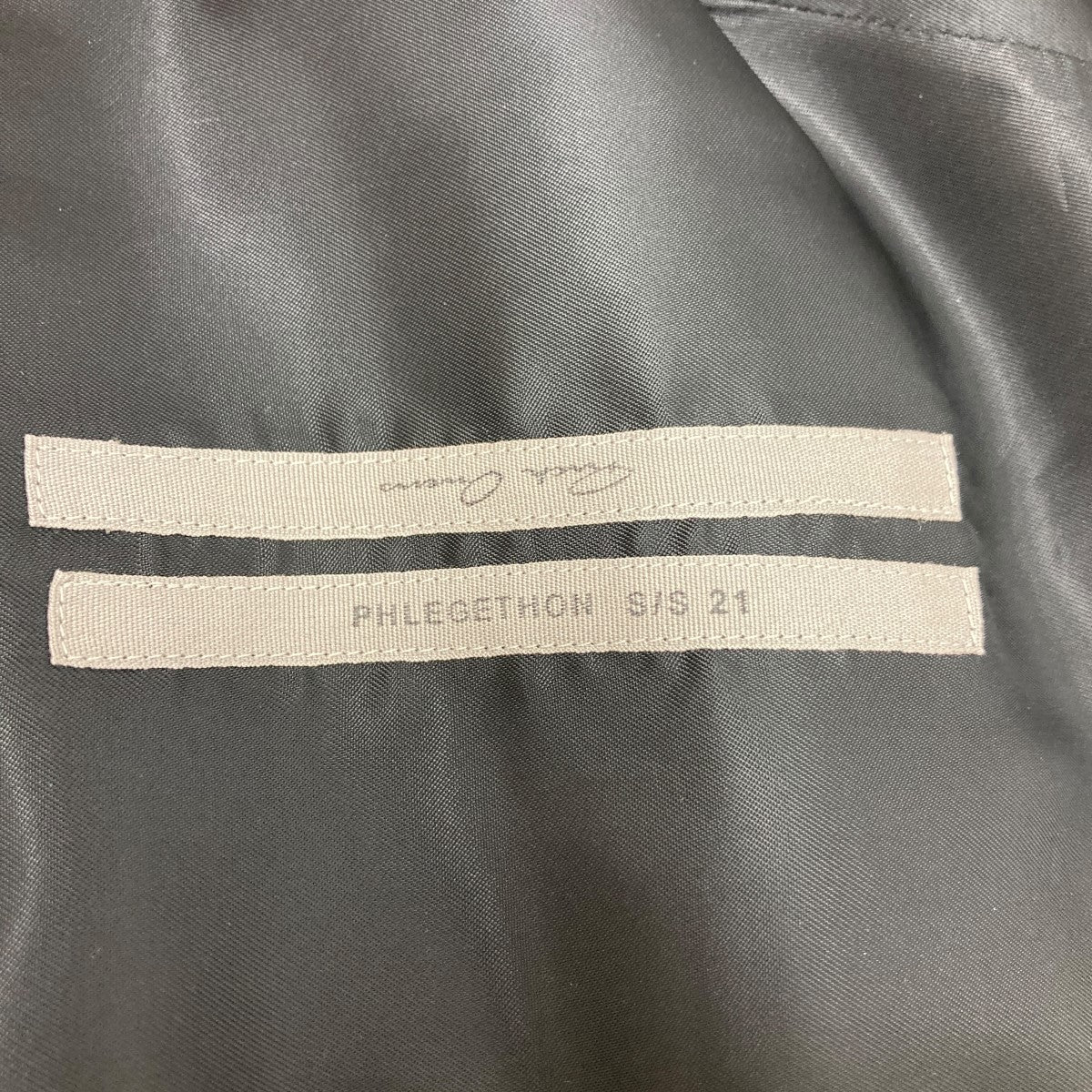 RICK OWENS(リックオウエンス) 21SSLUKE STOOGES JACKETダブルライダースジャケットRU21S6771-LGW  RU21S6771-LGW ブラック サイズ 48｜【公式】カインドオルオンライン ブランド古着・中古通販【kindal】