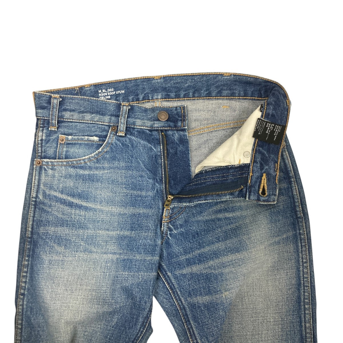 celine セリーヌ デニム生地　セットアップ　マカダム柄　シャツ　パンツ 楽天市場】CELINE セリーヌ ジーンズ 2N693365M.07DU JEANS