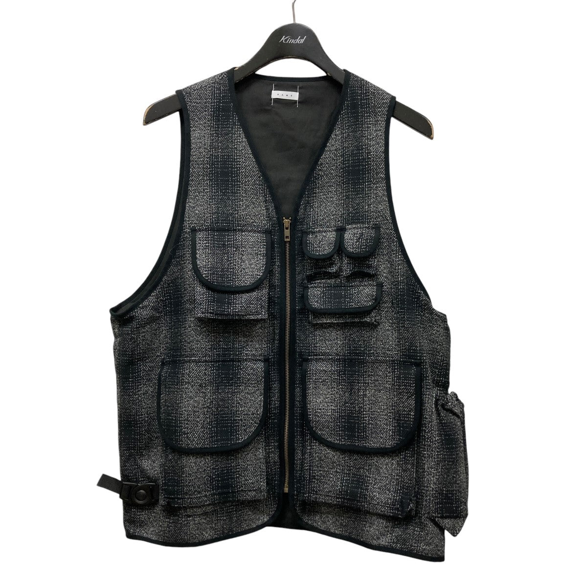 COOTIE PRODUCTIONS - Padded Nylon OX Work Vest (BLACK