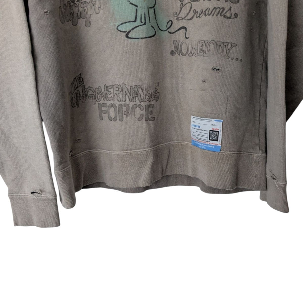 Maison MIHARA YASUHIRO(メゾンミハラヤスヒロ) ダメージ加工