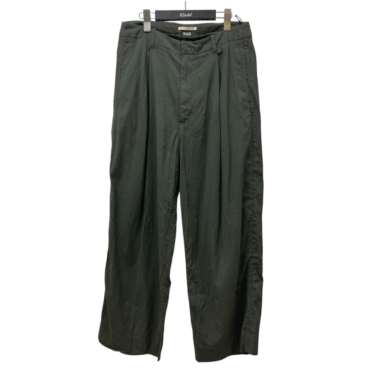 blurhms(ブラームス) Wool Rayon Silk Super Wide Slacks