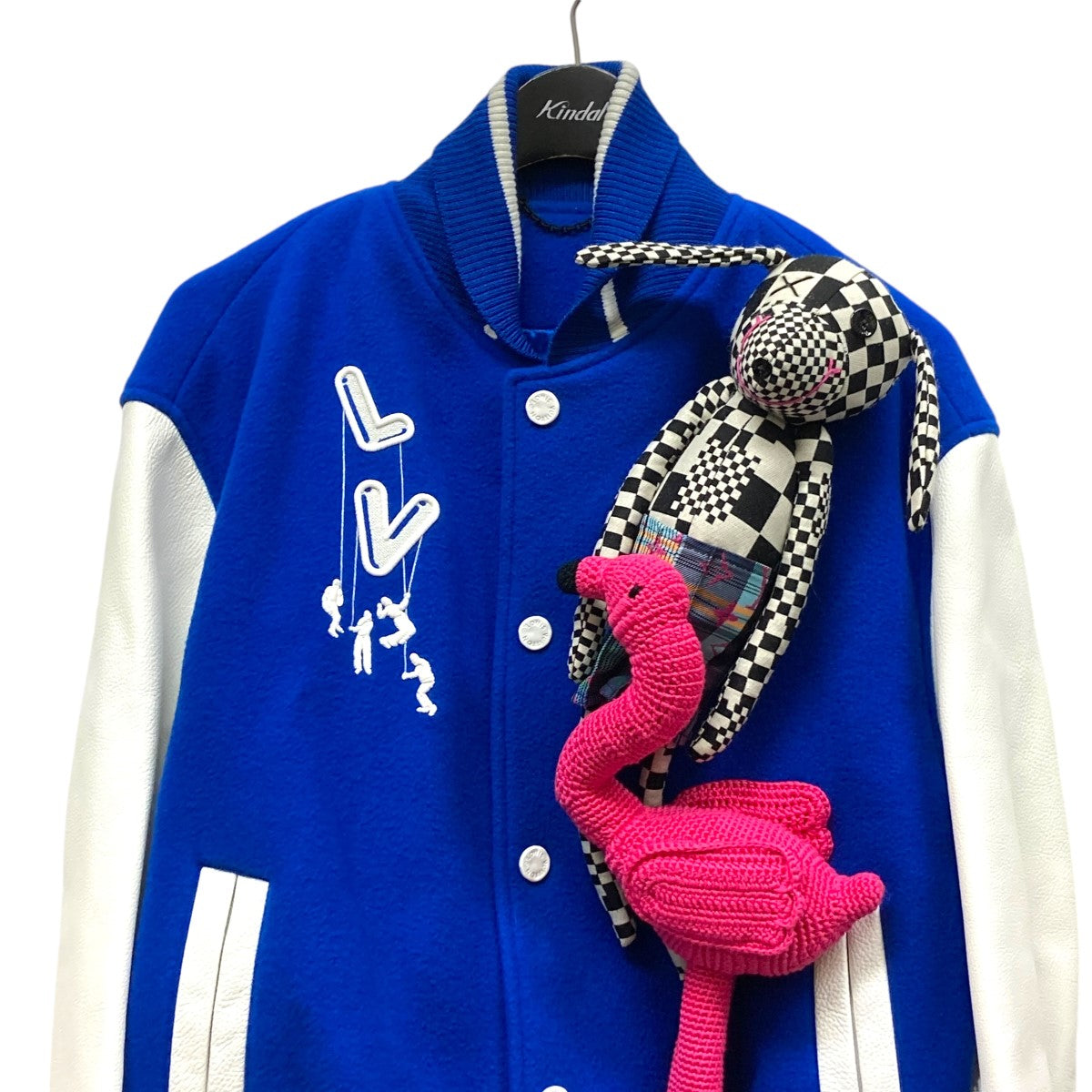 パペットベースボールジャケットぬいぐるみ付スタジャンHKL80EMJY