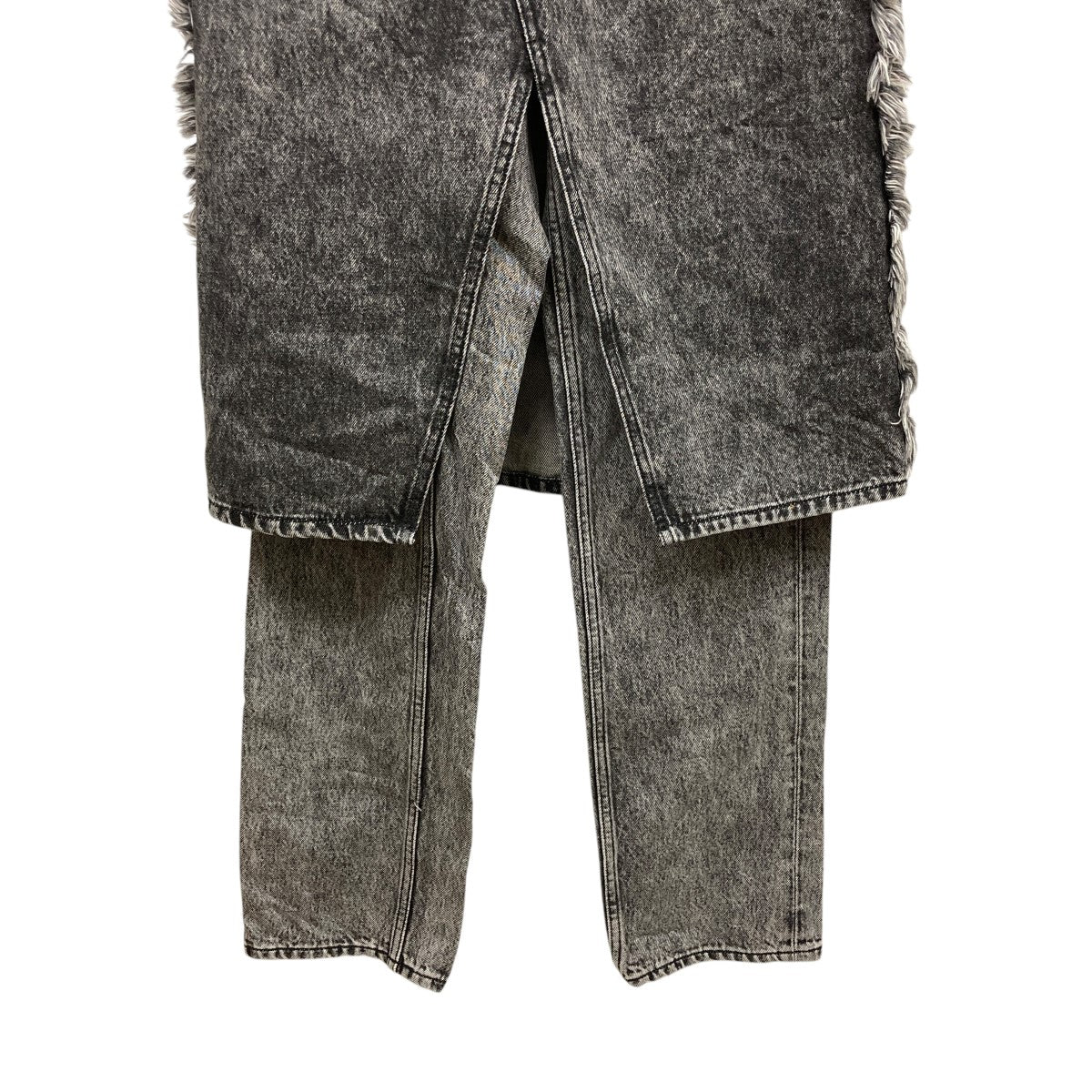 Ganni(ガニー) Snow Washed Denim Skirt Jeansスカート