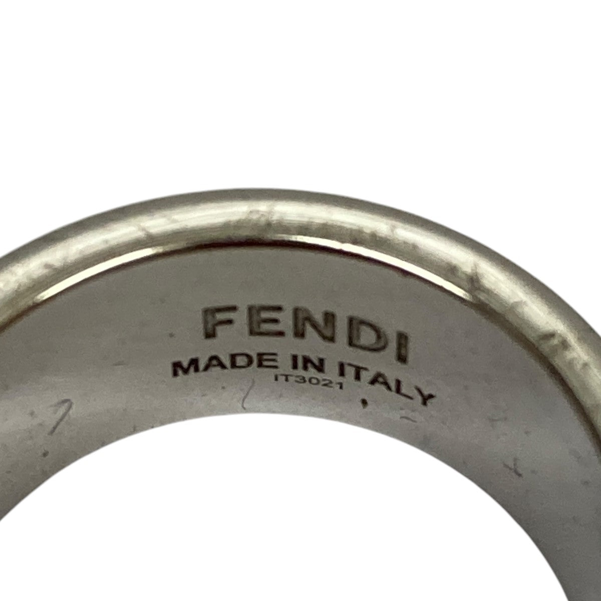 FENDI(フェンディ) ツートンロゴリング ゴールド×シルバー サイズ S(約18号）｜【公式】カインドオルオンライン  ブランド古着・中古通販【kindal】