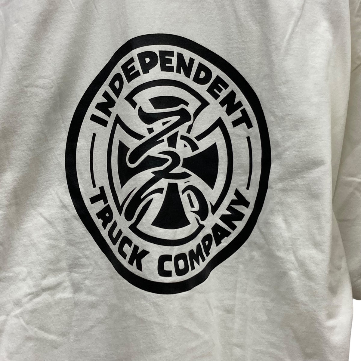 independent L/S tee 白プリント 楽天市場】トラック インディペンデント（Tシャツ・カットソー
