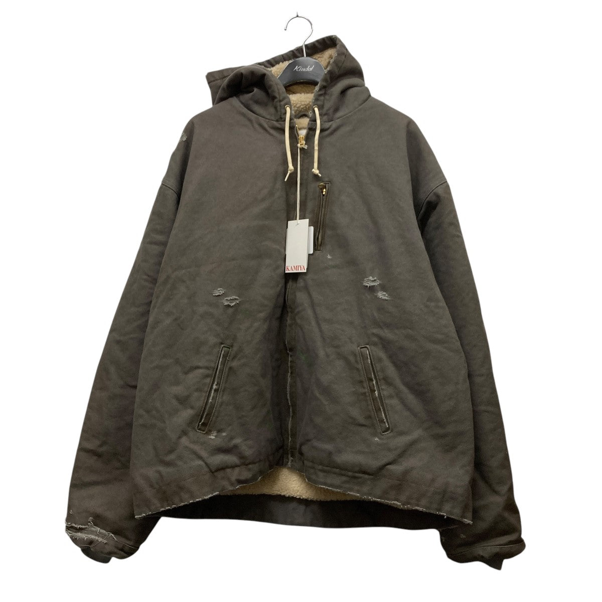 24AWBORO Duck Blousonダック地ジップブルゾンG13BL024-0