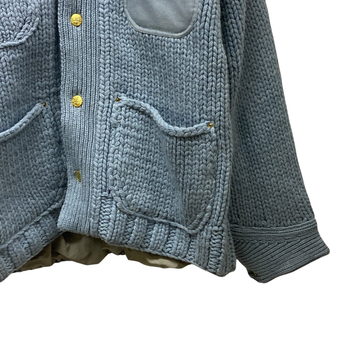 sacai×CARHAETT 23AWKnit Jacket Michiganニットジャケット23