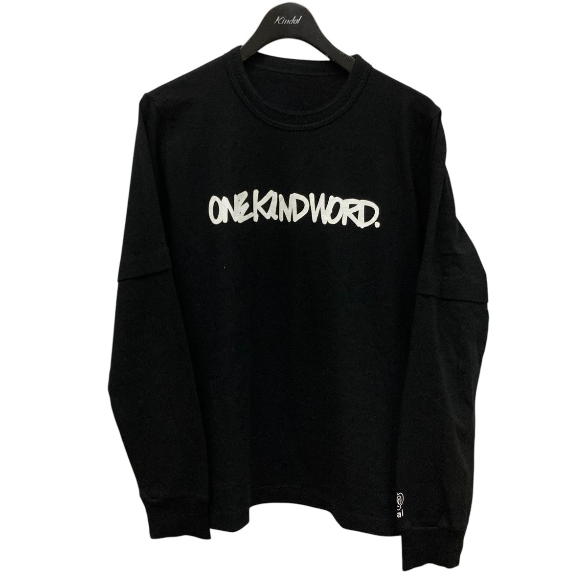 sacai×ERIC HAZE 23SSONE KIND WORD Print LSV T-Shirts長袖