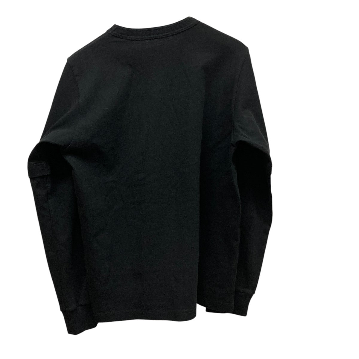 送料関税込♦sacaiサカイポケット付パネルスウェットシャツ sacai(サカイ) 胸ポケットボーダースウェットTシャツ ネイビー