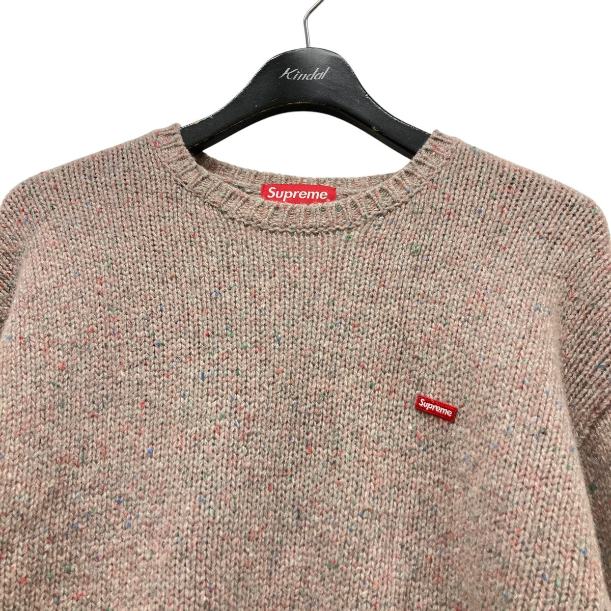 Supreme(シュプリーム) 22AWsmall box speckle sweaterスモールボックスロゴニット