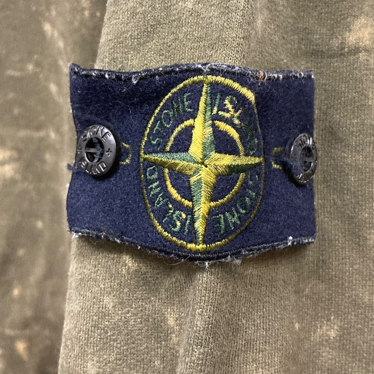 STONE ISLAND(ストーンアイランド) OFF-DYE OVDブリーチ加工スウェット
