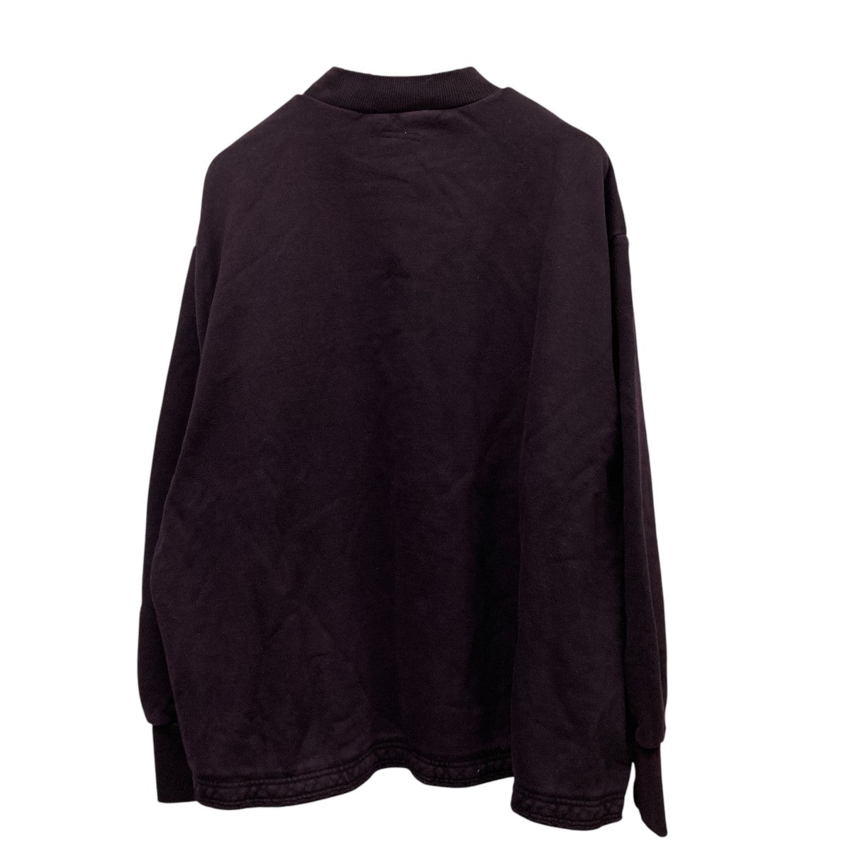 24AWCOLD DYED SWEATSHIRTガーメントダイスウェット24A0206NV