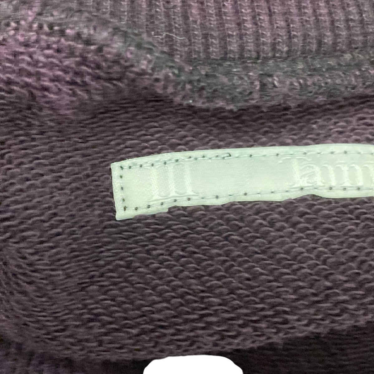 24AWCOLD DYED SWEATSHIRTガーメントダイスウェット24A0206NV