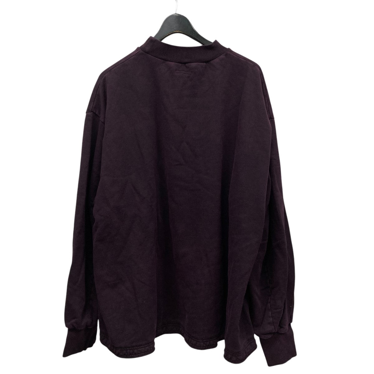 24AWCOLD DYED SWEATSHIRTガーメントダイスウェット24A0206NV