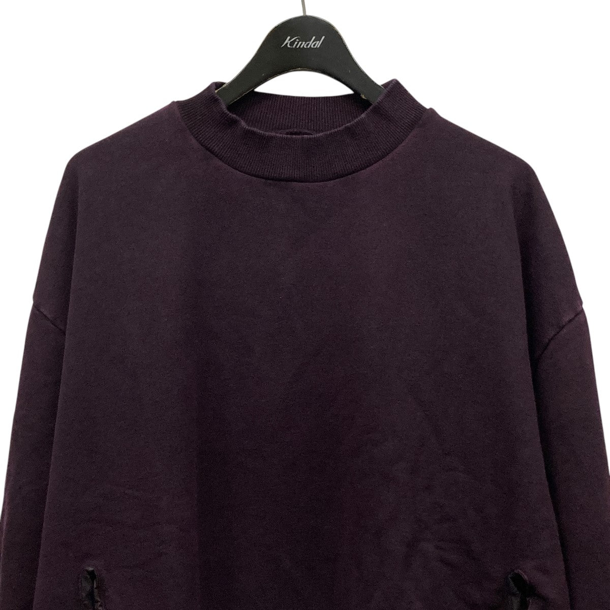24AWCOLD DYED SWEATSHIRTガーメントダイスウェット24A0206NV
