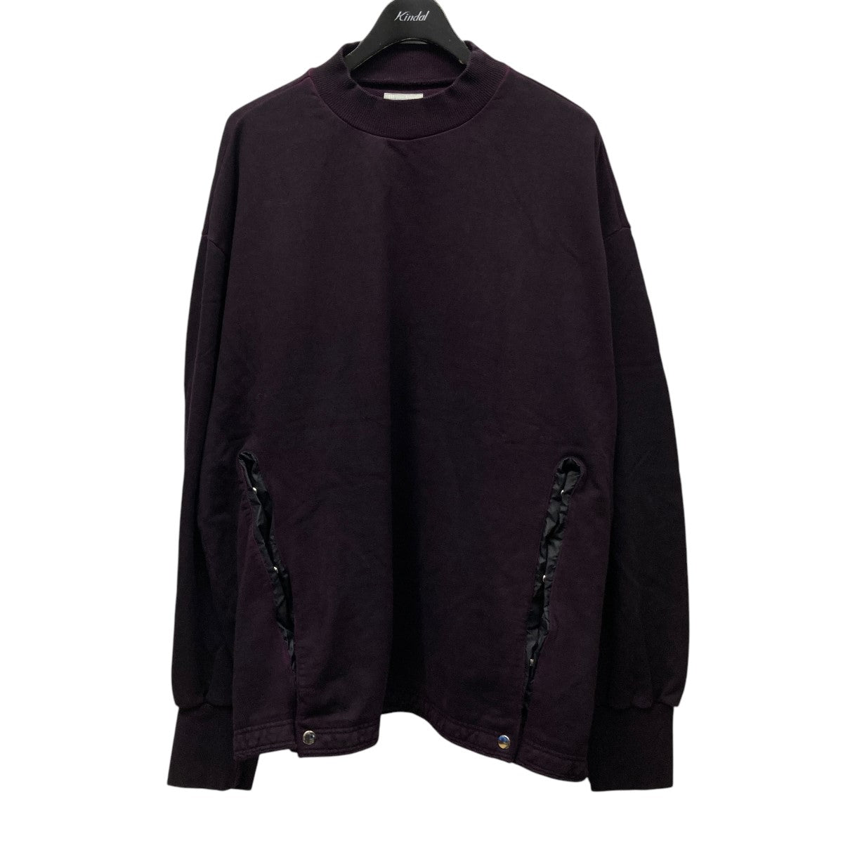 24AWCOLD DYED SWEATSHIRTガーメントダイスウェット24A0206NV