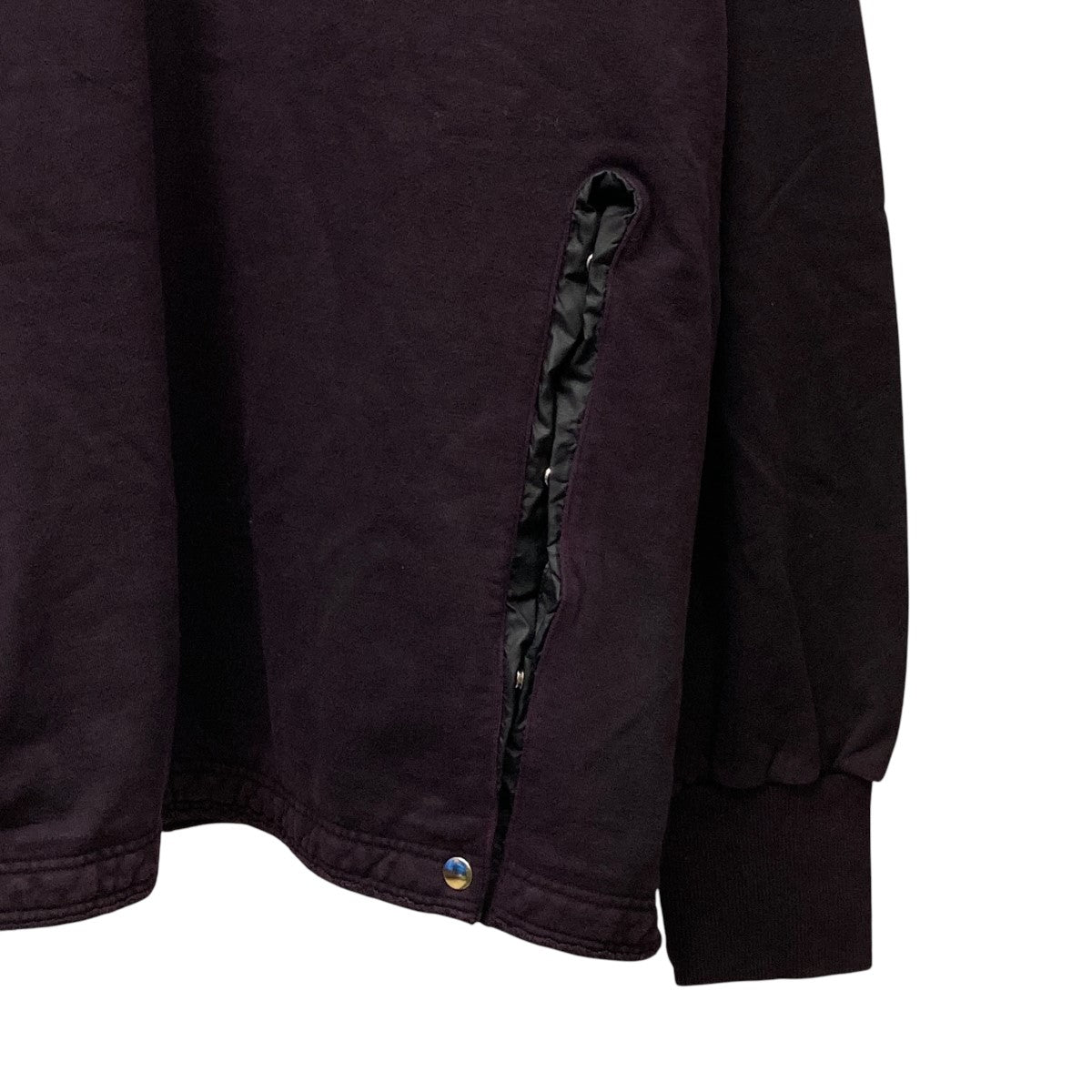 24AWCOLD DYED SWEATSHIRTガーメントダイスウェット24A0206NV