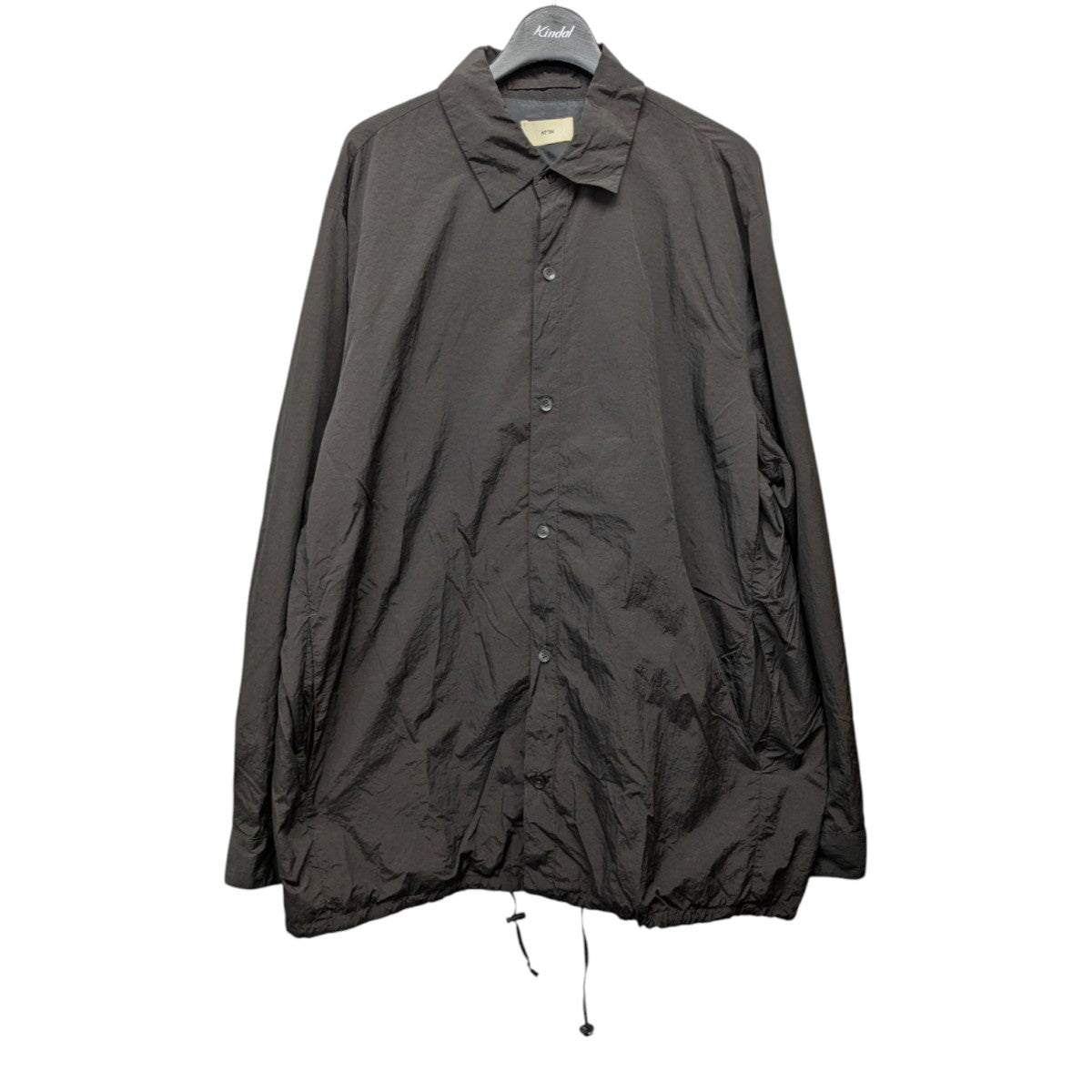 ATON(エイトン) HAND DYED NYLON SHIRT JACKETナイロンシャツ ATON(エイトン) HAND DYED NYLON SHIRT JACKETナイロンシャツ