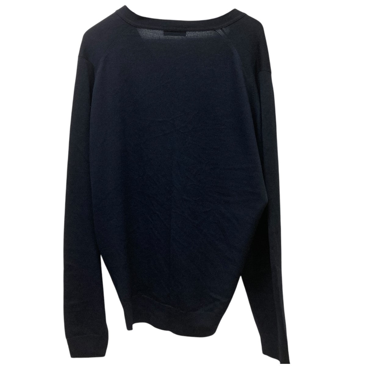 JOHN SMEDLEY(ジョンスメドレー) ウールカーディガン ネイビー